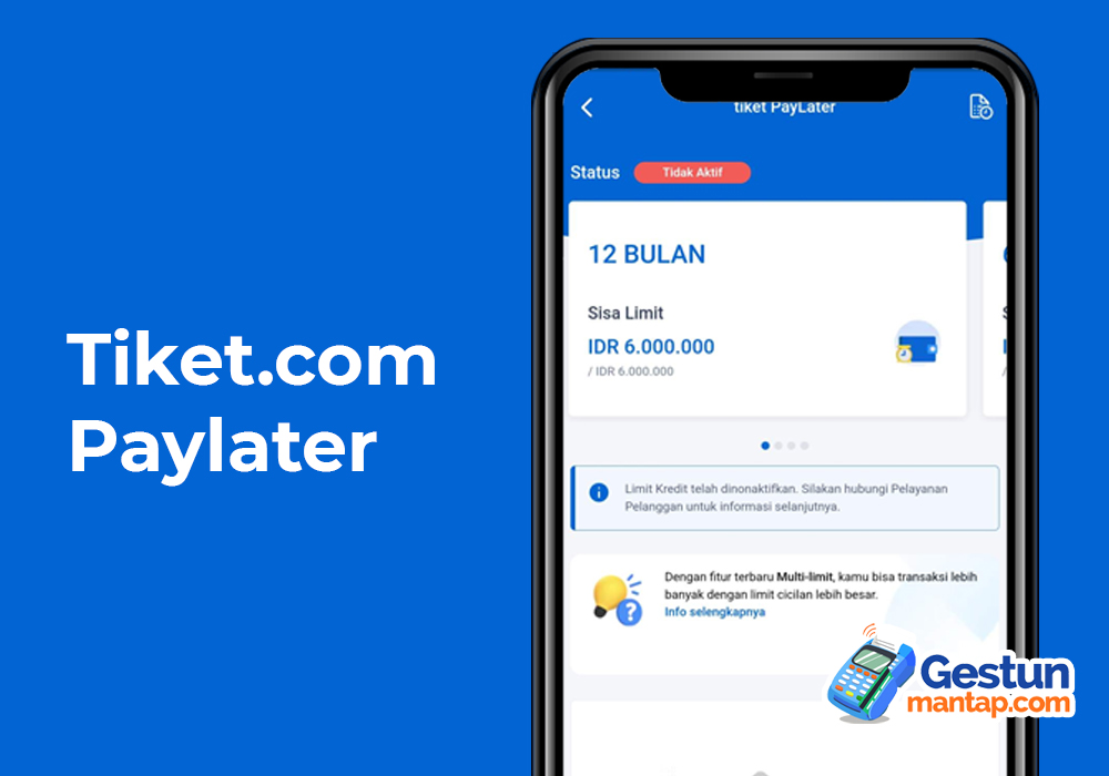 Mudah, Begini Cara Gestun Tiket Paylater