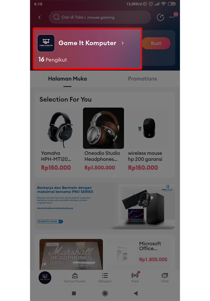 Game IT Komputer Penyedia Gestun Paylater Lazada